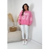 Bluza damska oversize 67 koronka – styl premium