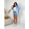 Bluza damska MOJO z kapturem na zamek oversize