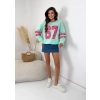 Bluza damska oversize 67 koronka – styl premium